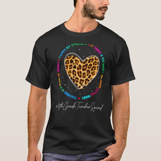 4年生先生学校管理表彰T Tシャツ (正面)