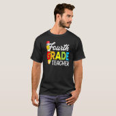 4年生先生1日目かわいい Tシャツ (正面フル)