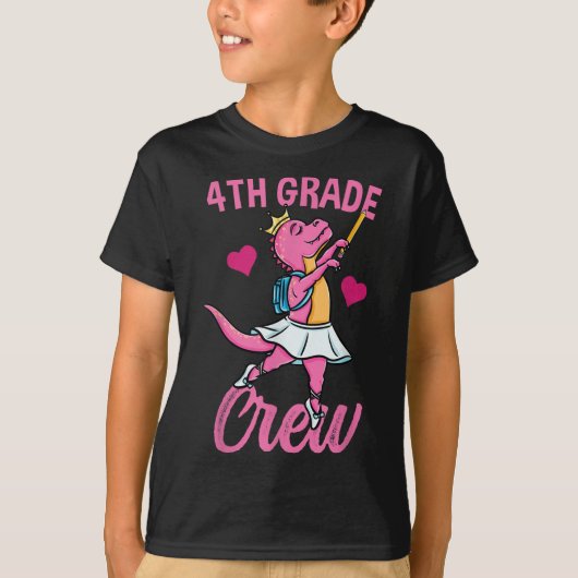 4年生女子 バレエ バックトゥスクール Tシャツ (正面)