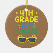 4年生得は全クール人 セラミックオーナメント (正面)