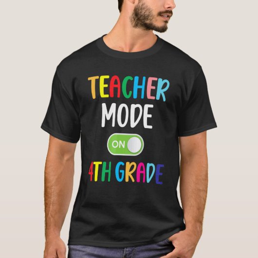 4年生担任モード 4年生の仲間たちと  Tシャツ (正面)