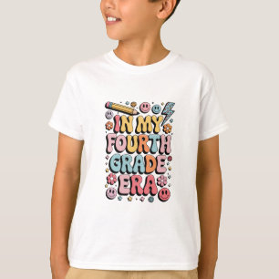4年生時代 4年生のバックトゥスクール Tシャツ