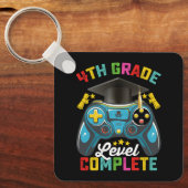 4年生段階の完全卒業式ゲーマー キーホルダー (正面)