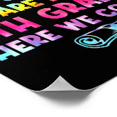 4年生絞り染め5年生Here We Com ポスター (角)