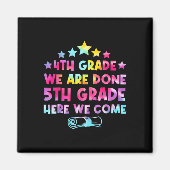 4年生絞り染め5年生Here We Com マグネット (正面)