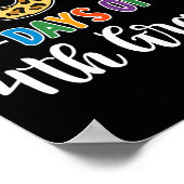 4年生100日先生100日目sc ポスター (角)