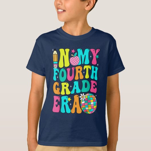 4年生4年生先生生 Tシャツ (正面)