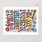 4年生4年生新学期 チラシ (正面)