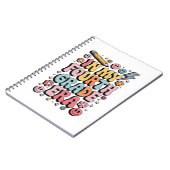 4年生4年生新学期 ノートブック (左側)