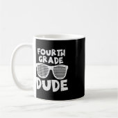 4年生Dude 4年生先生戻る コーヒーマグカップ (左)