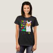 4年生No Probラマ先生学生バックト Tシャツ (正面フル)