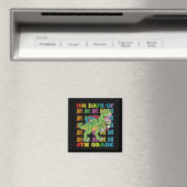4年生T日恐竜レックス学校の100 マグネット (インサイチュ (食洗機))