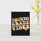 4年生Vibesハローチーム4年生先生キ カード (黄色い花)