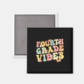 4年生Vibesハローチーム4年生先生キ マグネット (正面/裏面)