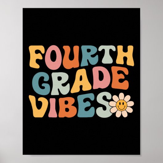 4年生Vibes -4年生チームレトロ1日目 ポスター (正面)