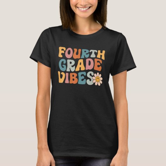 4年生Vibes 4年生チームレトロ1日目 Tシャツ (正面)