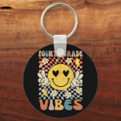 4年生Vibes 4年生レトロ先生1日目 キーホルダー (正面)
