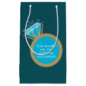 4年結婚記念ブルートパズ環 スモールペーパーバッグ (正面)