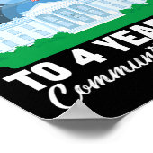 4年間のコミュニティサービスのトランプ3 ポスター (角)