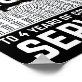 4年間のコミュニティサービスへの切り札5 ポスター (角)