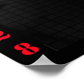 4年間のトランプ大統領報道規制カレンダー ポスター (角)