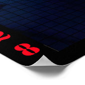 4年間のトランプ大統領報道規制カレンダー ポスター (角)