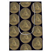 4年間オウム周年記念コイン ミディアムペーパーバッグ (裏面)