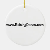 4床のオーナメントで セラミックオーナメント (裏面)