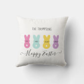 4復活祭のバニー族 クッション (裏面)