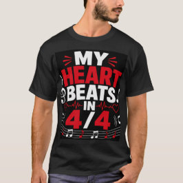 4拍子の心 Tシャツ