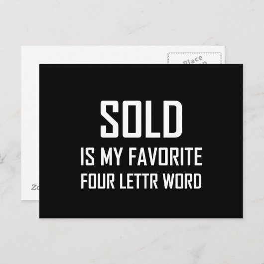 4文字お気に入りのの単語を販売おもしろい ポストカード (正面/裏面)