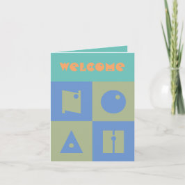 4文字のベビー名の新父母の祝辞 サンキューカード