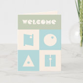 4文字のベビー名の新父母の祝辞 サンキューカード