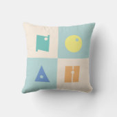 4文字の男の赤ちゃん名カラフル子供部屋 クッション (裏面)