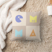 4文字新生児誕生女の子の名前子供部屋 クッション (ブランケット)