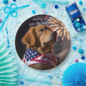 4日があなたと一緒にプレート ペーパープレート (パーティー)