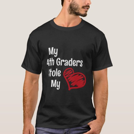 4日目の恋の先生先生 Tシャツ (正面)