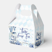 4時間お茶、4番目の誕生日子供へ フェイバーボックス (裏面サイド)