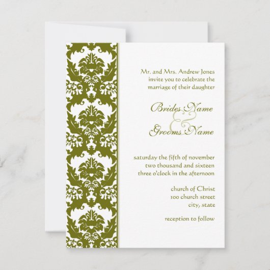 4時間365日対応 招待状 (正面)