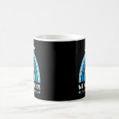 4月には衣服ブルーシャツが贈り物に最適だ コーヒーマグカップ (中央)
