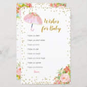 4月のシャワーが5月の花を持ってきてベビー (正面/裏面)