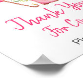 4月のシャワーをもたらす5月に感謝来する ポスター (角)