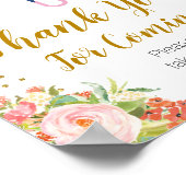 4月のシャワーをもたらす5月のポステ来に感謝 ポスター (角)