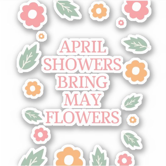 4月のシャワー持ち込み シール (正面)