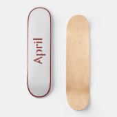 4月のスケートボード スケートボード (正面)