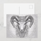 4月のダイヤモンドとアリー ポストカード (正面/裏面)