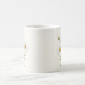 4月のデイジーの花 コーヒーマグカップ (中央)