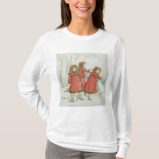4月のベビーの調子の本、1900年からのWinter Tシャツ (正面)