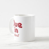 4月のマグで期限 コーヒーマグカップ (正面左)