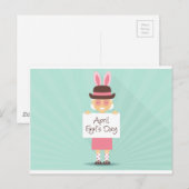 4月の愚か者 ポストカード (正面/裏面)